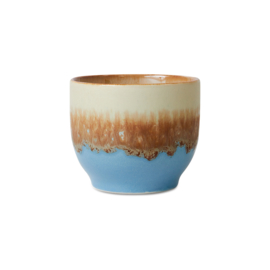 HKliving® - Ceramic 70's Café Cup - Shores (KST0004)