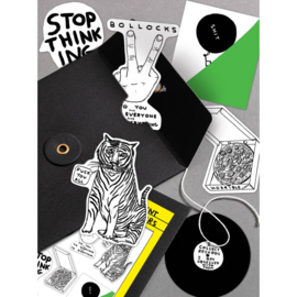 David Shrigley - Stickerpack 3 (Set of 6 Vinyl Stickers)
