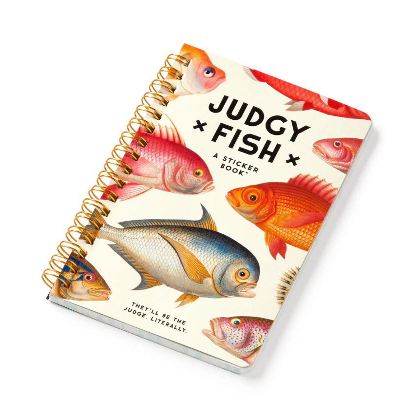 Brass Monkey - Judgy Fish Sticker Book