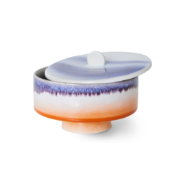 HKliving® - Ceramic 70's Bonbon Bowl - Mauve (ACE7283)