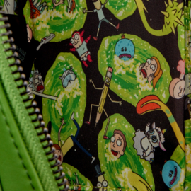 Loungefly - Rick and Morty - Pickle Rick Sling Crossbody Bag