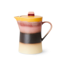 HKliving® - Ceramic 70's Tea Pot - Sunset (KST0043)
