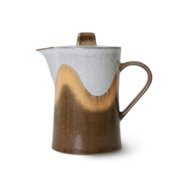 HKliving® - Ceramic 70's Tea Pot - Oasis (ACE7265)