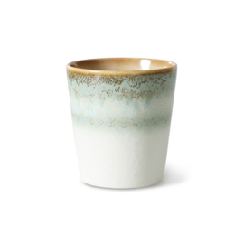 HKliving® - Ceramic 70's Coffee Mug - Petal (KST0080)