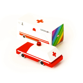 Candylab Toys Houten Auto - Ambulance