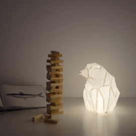 OWL Paperlamps - Polar Bear Cotton White