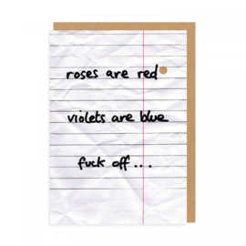 Ohh Deer - Roses Are Red