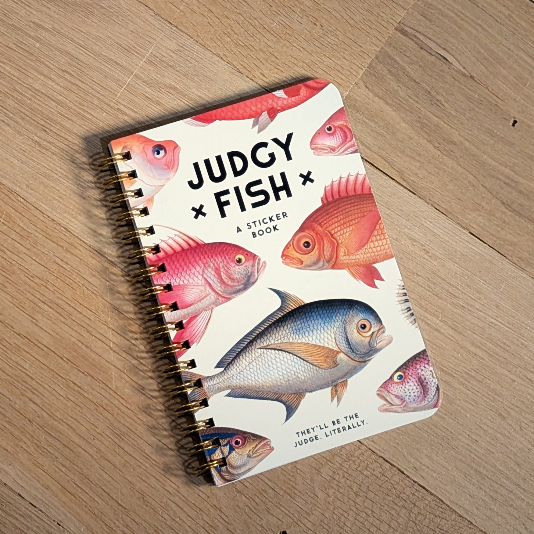 Brass Monkey - Judgy Fish Sticker Book