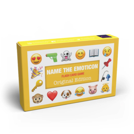 Name The Emoticon - Flash Card Game