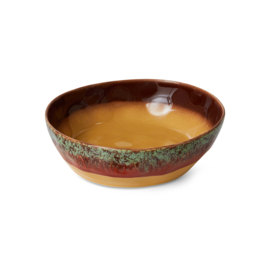 HKliving® - Ceramic 70's Pasta Bowls - Cove - Set of 2 (KST0039)