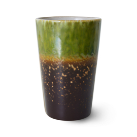 HKliving® - Ceramic 70's Tea Mug - Algea (ACE7250)
