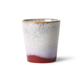HKliving® - Ceramic 70's Coffee Mug - Frost (ACE6858)