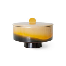 HKliving® - Ceramic 70's Bonbon Bowl - Sunshine (ACE7824)