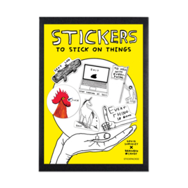 David Shrigley - Stickerpack 2 (Set of 6 Vinyl Stickers)