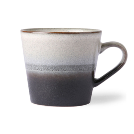 HKliving® - Ceramic 70's Cappuccino Mug - Rock (ACE6052)