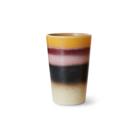 HKliving® - Ceramic 70's Tea Mug - Sunset (KST0033)