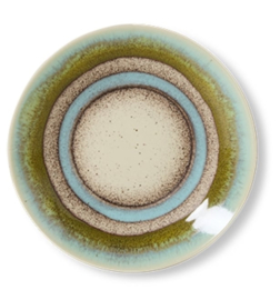HKliving® - Ceramic 70's Saucer - Glint