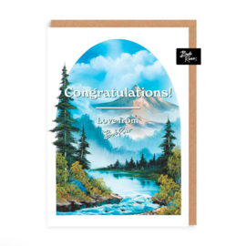 Ohh Deer - Bob Ross - Congratulations River Mountain