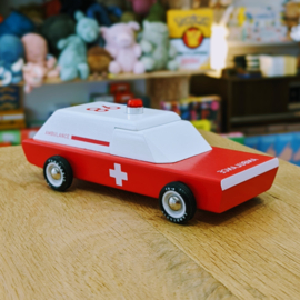 Candylab Toys Houten Auto - Ambulance