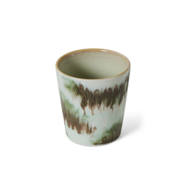 HKliving® - Ceramic 70's Coffee Mug - Tide (KST0118)