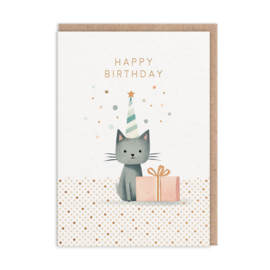 Ohh Deer - Cat Happy Birthday