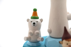 Wooderful Life - Music Box - Polar Bear Fishing (#37)