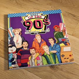 Best of the 90s Coloring Book