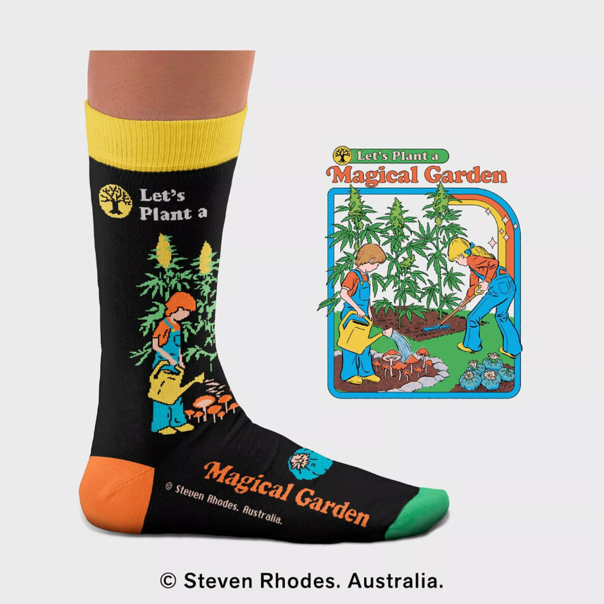 Sock Affairs - Steven Rhodes - Magical Garden Socks