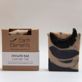 Earth Elements - Shower Bar Lavender Clay