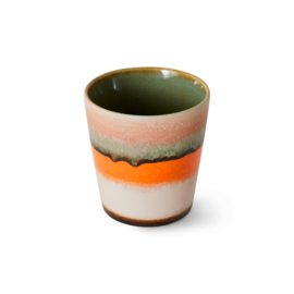 HKliving® - Ceramic 70's Coffee Mug - Burst (ACE7216)