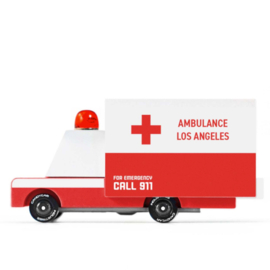 Candylab Toys Houten Auto - Ambulance Van