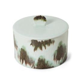 HKliving® - Ceramic 70's Cookie Jar - Tide (KST0192)