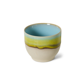 HKliving® - Ceramic 70's Café Cup - Glint (KST0145)