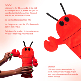 Menstruation Crustacean - Lobster Heating Pad