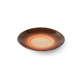 HKliving® - Ceramic 70's Saucer - Medium Roast (ACE7304)