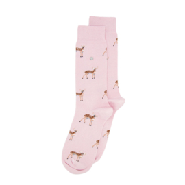 Alfredo Gonzales Sokken - Deer Pink