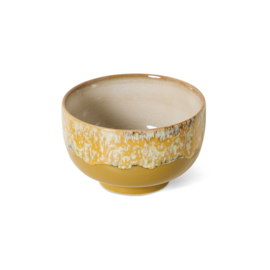 HKliving® - Ceramic 70's Noodle Bowl - Sunbeam (KST0114)