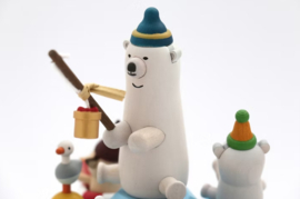 Wooderful Life - Music Box - Polar Bear Fishing (#37)