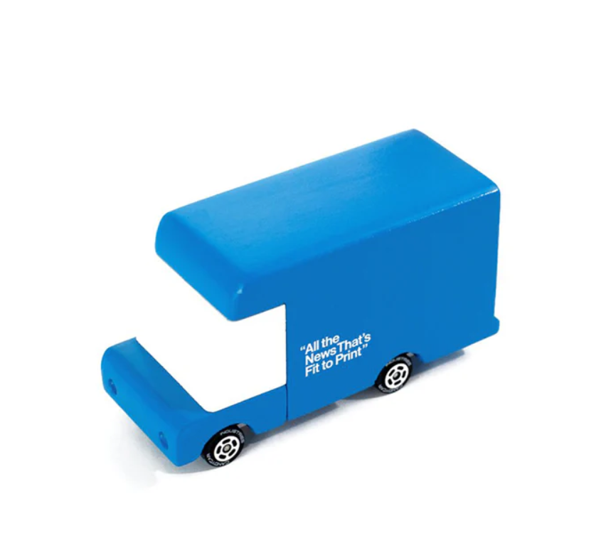 Candylab Toys Houten Auto - New York Times Van