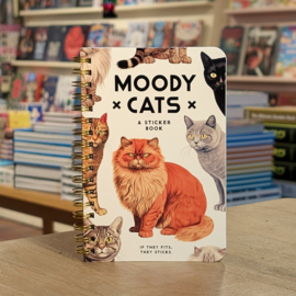 Brass Monkey - Moody Cats Sticker Book