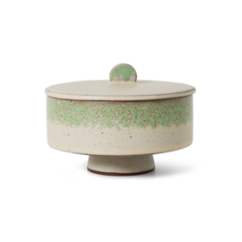 HKliving® - Ceramic 70's Bonbon Bowl - Slush (KST0184)