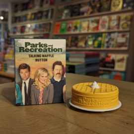 Parks and Recreation - Talking Waffle Button