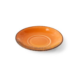 HKliving® - Ceramic 70's Saucer - Light Roast (ACE7306)
