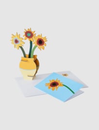 Studio ROOF - Van Gogh Flowers - Pop Out Card