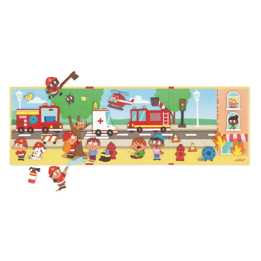 Janod - Magneti'stories Brandweer