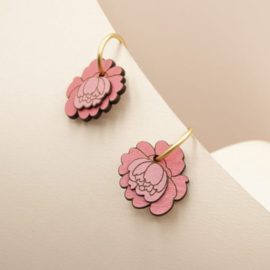 Materia Rica - Peony Blush Earrings