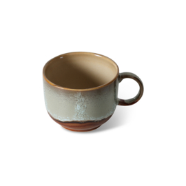 HKliving® - Ceramic 70's Tea Cup - Echo (KST0074)