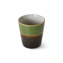 HKliving® - Ceramic 70's Coffee Mug - Algea (ACE7221)