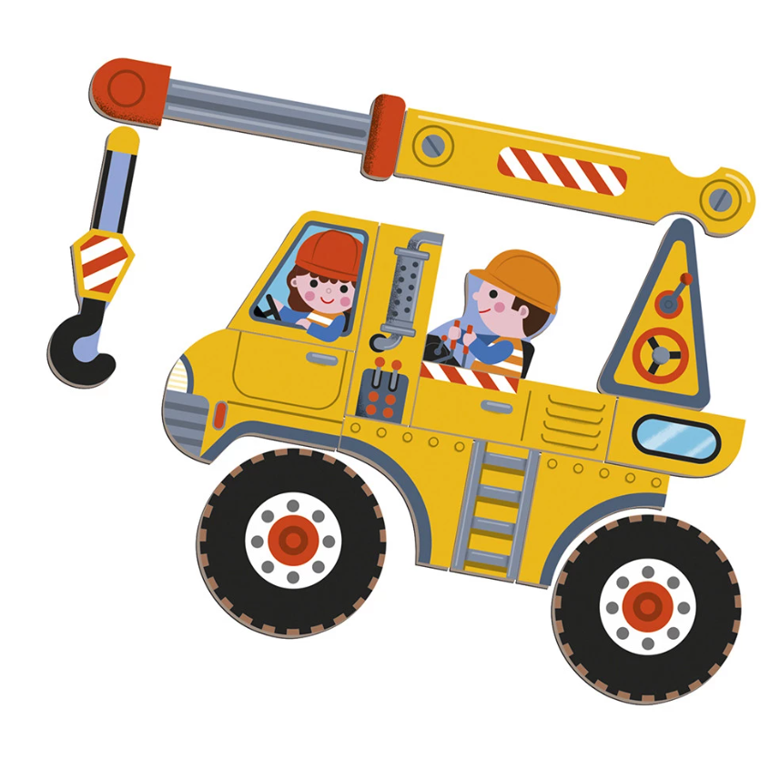 Janod - Magneti'book Bouwplaats