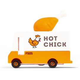 Candylab Toys Houten Auto - Fried Chicken Van